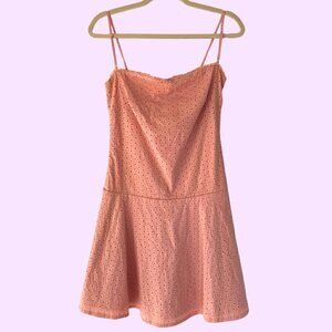 Hot Sauce Pink Spaghetti Strap Dress - Size Medium